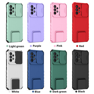 Per <span class=keywords><strong>Samsung</strong></span> Galaxy A53 A73 A22 A14 A23 M13 <span class=keywords><strong>M23</strong></span> A03 A10s A20s custodia per fotocamera a scorrimento cavalletto per telefono armatura custodia posteriore - Product Image 6