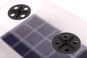 Pot Pembibitan Plastik PP Ramah Lingkungan Tahan Lama Dengan Lubang Besar, Kotak Pembibitan untuk Sayuran, Bunga, dan Microgreen di Rumah - Product Image 6