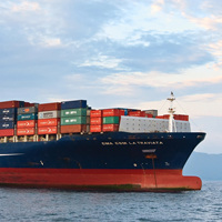 FCL Société d'agent maritime de porte à porte Expédition maritime vers les États-Unis Navire vers l'avant Agent d'expédition de fret Service logistique Transport FBA