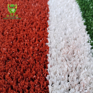 Precio al por mayor OEM Mejor Precio de <span class=keywords><strong>alta</strong></span> densidad Tenis Baloncesto Canchas de bádminton Alfombra de césped sintético verde - Product Image 4