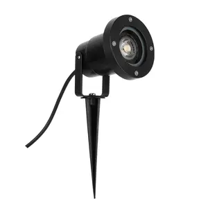 Hoge Kwaliteit Aluminium Outdoor GU10 Led Spike Light Spotlight Behuizing Met Pin En Spike