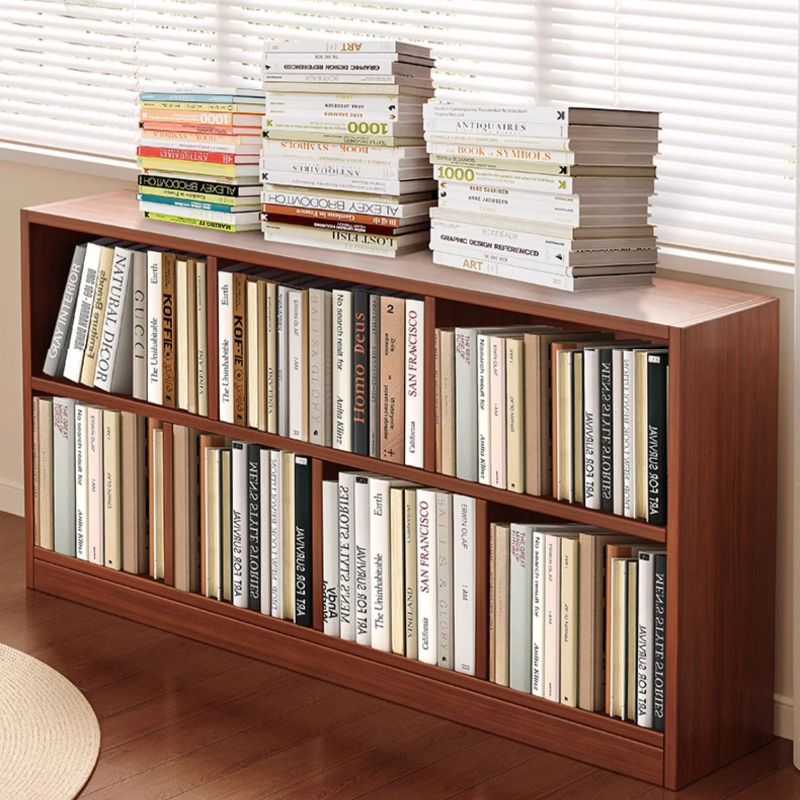White Kids Bookshelf – Floor-Standing Modular Bookcase & Storage Grid Cabinet for Bedroom, Classroom & Study - View 2