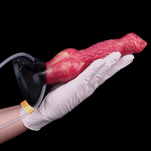 Wholesale Inflatable Squirting <b>Dildo</b> Anal Plug Prostate Sex Toy for Men Women Dog Knot <b>Dildos</b> Anus Vagina Female Masturbator - Product Image 3