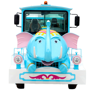 รถไฟฟ้าขนาดใหญ่ 1 หัวรถจักร + 2 ตู้โดยสาร <span class=keywords><strong>42</strong></span> ที่นั่ง รถไฟฟ้าท่องเที่ยวแบบไร้รางสำหรับเด็ก - Product Image 1