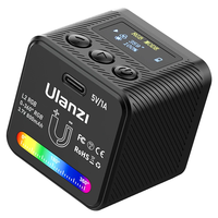 Ulanzi L2 Mini COB LED lampe de photographie Dimmable 360 ° diffuseur en nid d'abeille couleur pour caméra vidéo DSLR matériau ABS