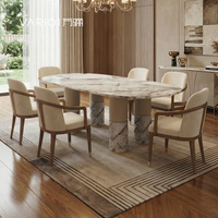 VARIO Wohnungsrenovierung Design & Produktion Wohnzimmer, Esstisch und Stühle, Italienisch-Französisch-Britischer Stil