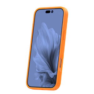 Nueva Funda Protectora Antideslizante Mate para Cámara Completa, TPU, PC, Carga Inalámbrica, Magnética, para <span class=keywords><strong>iPhone</strong></span> 17 <span class=keywords><strong>Pro</strong></span> <span class=keywords><strong>Max</strong></span>, Color Naranja - Product Image 3
