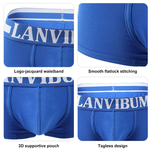 <span class=keywords><strong>Boxer</strong></span> da <span class=keywords><strong>Uomo</strong></span> <span class=keywords><strong>Elasticizzati</strong></span> di Alta Qualità, Design Sexy e alla Moda, Confortevoli e Delicati sulla Pelle - Product Image 3