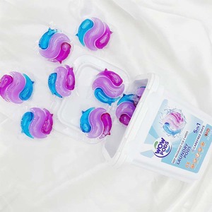 Wow, venta al por mayor, cápsulas <span class=keywords><strong>de</strong></span> lavandería orgánicas 3 en 1 4 en 1, contenedor ecológico, jabón para paños, limpiador <span class=keywords><strong>de</strong></span> lavado, cápsulas <span class=keywords><strong>de</strong></span> detergente en Gel líquido - Product Image 2