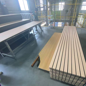Thân Thiện Với Môi Gỗ Tấm Tường akoestische akoestik Platten Woodupp Akupanel 3D Nội Thất Phòng Khách Trang Trí Nội Thất - Product Image 4