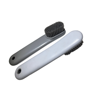 Brosse de nettoyage pour baskets à poils PBT, manche robuste, écologique, <span class=keywords><strong>prix</strong></span> usine, brosse à récurer multi-usages - Product Image 4