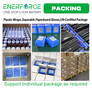 Enerforce 맞춤형 10s2p 10s1p 10s3p 36v 2.2ah 4400mah 4.4ah 6ah 7.8ah 10ah 3.7v BMS와 18650 배터리 팩 - Product Image 4