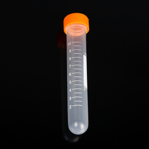 Disposable <b>Plastic</b> Centrifuge <b>Tubes</b> With Caps Pointed Bottom For Lab Hospital School Use - Product Image 4