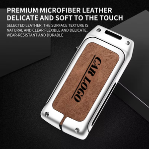 เคสกุญแจรีโมตรถยนต์ทำจากสังกะสีผสมสำหรับเฌอรี่ Tiggo7 5xplus เคสป้องกัน3X กระเป๋าพวงกุญแจอุปกรณ์ตกแต่งภายในแบบไร้กุญแจ - Product Image 5