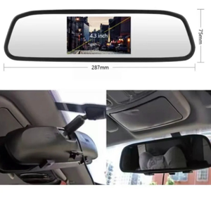 จอภาพมองหลังแบบ TFT AHD ขนาด 5 นิ้ว พร้อม RGB 1080p 12V สำหรับติดตั้งบนแผงหน้าปัดรถยนต์ ได้รับการรับรองคุณภาพจากเกาหลี - Product Image 3