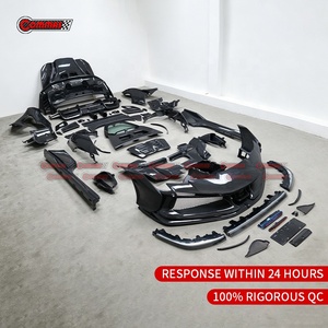 Nuevo Kit de Carrocería de Fibra de Carbono Seca Estilo SF90XX para Ferrari SF90, Parachoques Delantero y Trasero, Guardabarros, Faldones Laterales - Product Image 6