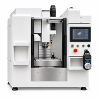 VMC-215 Petite fraiseuse CNC domestique légère, mini centre d'usinage vertical à trois axes de bureau, multifonctionnel