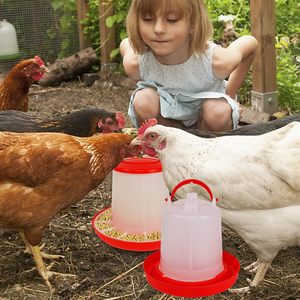 1L Farming Equipment <b>Chick</b> <b>Drinker</b> Large Capacity Plastic Automatic Poultry <b>Drinkers</b> Red <b>Drinker</b> <b>for</b> Chicken - Product Image 4