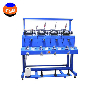 DW7060H Máquina Bobinadora de Hilo de Coser de 6 Cabezas y 6 Husillos de Alta Calidad - Bobinadora Industrial de Hilo de Alta Velocidad - Product Image 3