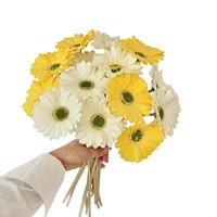 Bunga Gerbera Daisy Buatan Tiruan Lintas Negara, Teknik Semi-manual Semi-mekanis, Dekorasi Rumah Ruang Tamu