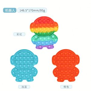 Đồ chơi giác quan bóp bong bóng đẩy chất lượng cao mới nguyên hộp dành cho trẻ em, đồ chơi giáo dục cho trẻ tự kỷ, đồ chơi bong bóng silicon - Product Image 6