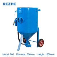 Machine de sablage portable de grande qualité pour le nettoyage des surfaces métalliques industrielles, EXW FOSHAN CHINE