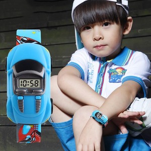 <span class=keywords><strong>Montre</strong></span> numérique pour enfants, jouet de <span class=keywords><strong>voiture</strong></span> en plastique moderne et pas cher, pour garçon - Product Image 6