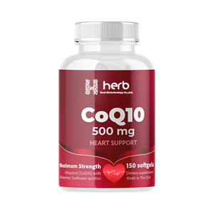ODM/OEM Private Label OEM/ODM Private Label Food Supplement <b>Coenzyme</b> <b>Q10</b> Bulk Coq10 Powder Softgles CoQ-10 Capsules for Adult - Product Image 1