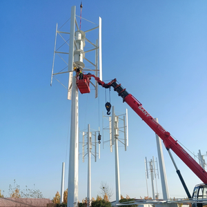FLYT FH-1KW กังหันลมแกนตั้ง 1 กิโลวัตต์ 48 โวลต์ ระบบแม่เหล็กยกตัวอย่างสมบูรณ์แบบสำหรับบ้าน จียงซู ประเทศจีน - Product Image 1