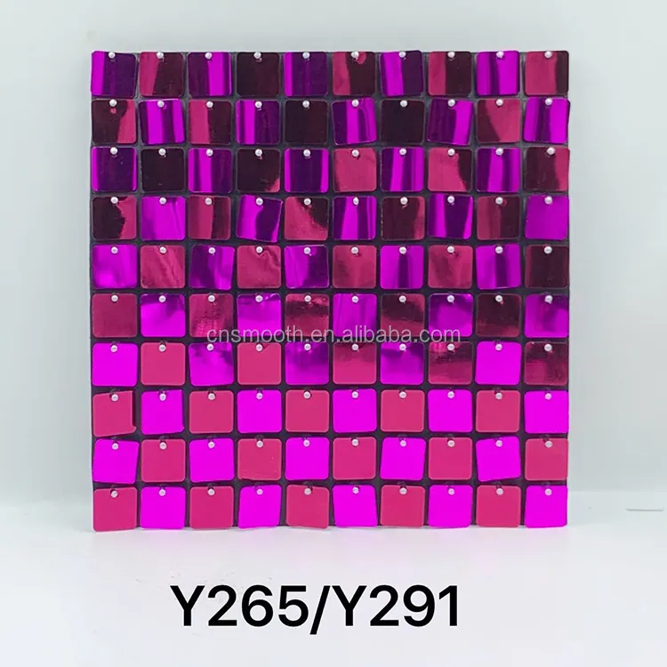 Prezzo a buon mercato 3d Shimmer Paillettes Pannello di Parete di Sfondo Decorazione Per La Vendita