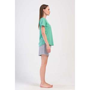 KADIN P.SUPREM O YAKA KISA KOL ETEGI OVAL SORT TAKIM - น้ำมันเบนซิน - น้ำมันเบนซิน - Product Image 3