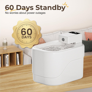 Automatic Smart 2500mAh Rechargeable Battery Powered Pet Drinking Water Fountain for Pets - Product Image 6