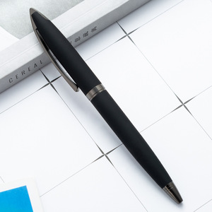 Stylo à bille promotionnel en métal argenté/doré avec Logo personnalisé Encre allemande et encre écologique Stylos de signature de nouveauté d'affaires - Product Image 6