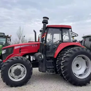 Tracteur à roues de ferme d'occasion YTO LY1804, 6X4WD, 180hp, avec bonne qualité, pas cher, marque chinoise célèbre