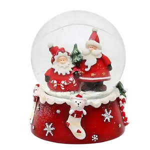 Wonderful Polyresin Christmas Snow Globe