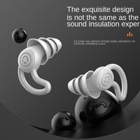 Bouchons d'oreilles en silicone résistants à l'eau pour adultes et enfants avec motif ciel étoilé, réduction du bruit, emballage inclus
