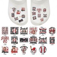 2025 breloques de chaussures de luxe en gros mignon Pvc mots chaussures breloques dessin animé ferme Animal chaussures décorations avec boucles