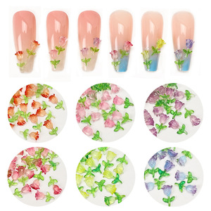 Flores <span class=keywords><strong>de</strong></span> <span class=keywords><strong>uñas</strong></span> acrílicas 3D cambio <span class=keywords><strong>de</strong></span> luz pequeña resina <span class=keywords><strong>de</strong></span> tulipán decoración <span class=keywords><strong>de</strong></span> <span class=keywords><strong>uñas</strong></span> encantos <span class=keywords><strong>de</strong></span> flores para <span class=keywords><strong>uñas</strong></span> - Product Image 2