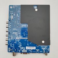 Placa base para televisor LCD T.R67.801 Fuente de alimentación para la tira LED: 33V - 105V Control remoto para cambio de programa