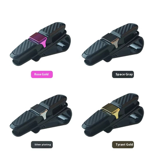 80-degree Rotating Multi-functional Car Eyeglass Storage <b>Clip</b> Bidirectional Automobile Eyeglass <b>Clip</b> Holder for Easy Access - Product Image 5