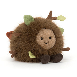 Peluche Elfe <span class=keywords><strong>de</strong></span> la Forêt, Esprit des Bois, avec feuilles et branches, Mignonne Poupée <span class=keywords><strong>Kawaii</strong></span>, Cadeau, OEM ODM, Fabricant en Gros Personnalisé - Product Image 2