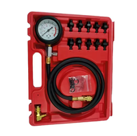 Profesyonel motor test yağ basınç göstergesi kiti sıkıştırma teşhis Tester