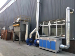 6/10/15/20kg kahve kavurma duman filtresi bastırma sistemi için elektrostatik hava temizleyici ESP elektrostatik çöktürücü