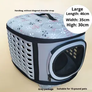 Nuevos productos <span class=keywords><strong>para</strong></span> mascotas Durable Airline Aprobado EVA Cat Bag Pet Dog Bag Bolsa de transporte de mascotas - Product Image 3