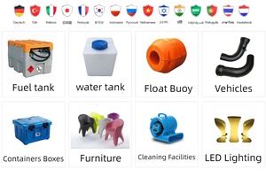 Tanque de Combustible de Plástico Rotomoldeado Personalizado JSM con Contenedor Portátil Anticolisión para Almacenamiento de Diésel (1 Año de Garantía) - Product Image 4