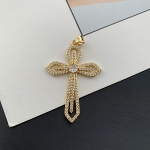 BD-C6215 Ciondoli Religiosi Multipli <span class=keywords><strong>a</strong></span> Croce <span class=keywords><strong>per</strong></span> Creazione Gioielli, Charms <span class=keywords><strong>a</strong></span> Croce Cristiana, Accessori <span class=keywords><strong>per</strong></span> Collane con <span class=keywords><strong>Gesù</strong></span> e Vergine <span class=keywords><strong>Maria</strong></span> - Product Image 6
