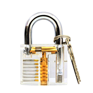 Ổ Khóa Trong Suốt Thực Hành Rõ Ràng Có Thể Nhìn Thấy Trong Suốt Ổ Khóa Trong Suốt Cho Thợ Khóa - Product Image 3
