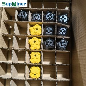 เครื่องขุดบิตเจาะคุณภาพสูง36มม. 11องศาชิ้นส่วนจากผู้ผลิต11องศา<span class=keywords><strong>6</strong></span>ปุ่มปุ่มเรียวบิตสำหรับการทำเหมืองหิน - Product Image 6