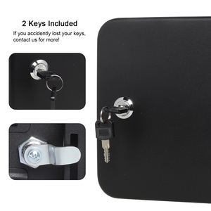 Wall Mount két khóa Khóa hộp lưu trữ với 20 Móc Chìa Khóa Tủ chìa khóa hộp - Product Image 6