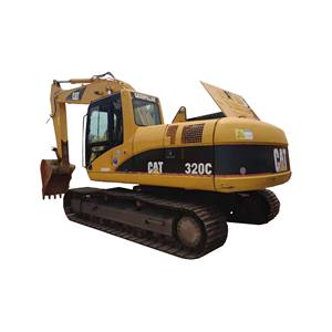 Pelle hydraulique d'occasion sur chenilles CAT 320C 20 tonnes 315D2 325D en excellent état - Product Image 1